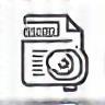Delivery icon representing file transfer