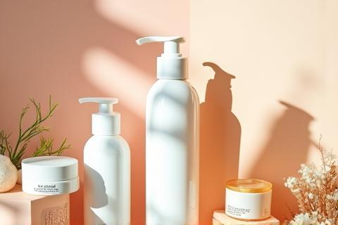 Multiple products arranged artfully